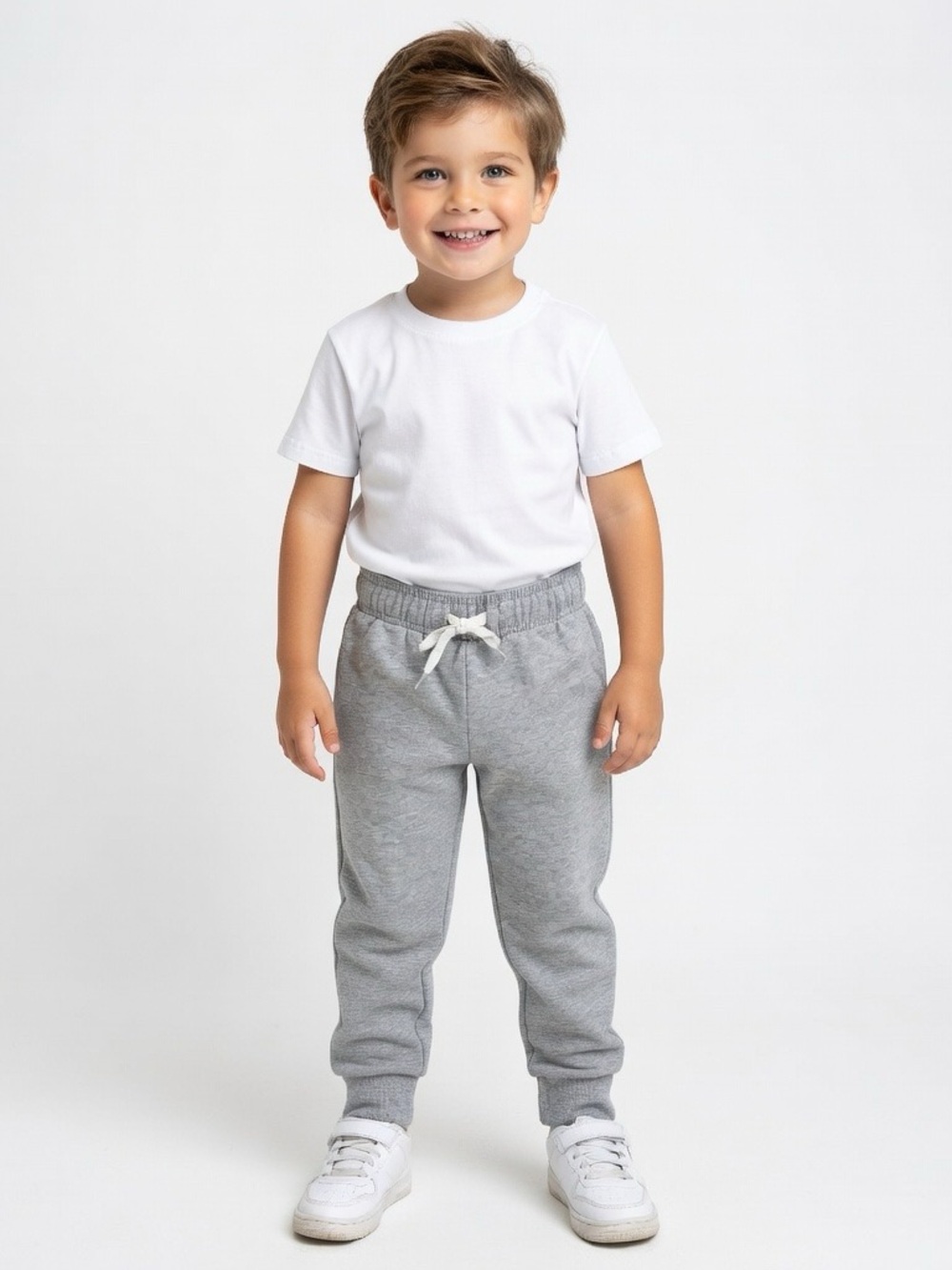 Carter's Light Gray Boys’ Sweatpants - Size 5/5A